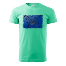 Stožár vysokého napětí zespodu