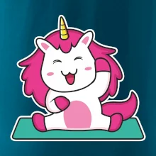 Yoga veselý jednorožec