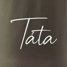 Nápis psací na prsou - táta