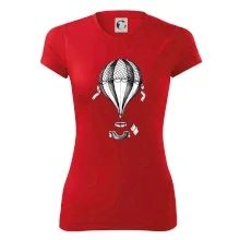 Horkovzdušný balón  kreslený