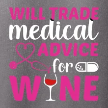 Will trade medical advice for wine