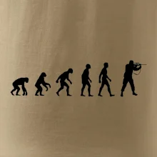Evoluce vojáka - stojící Evoluce vojáka - stojící