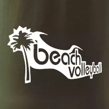 Beach volleyball obrys