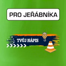 Stavba - vlastní nápis - jeřábník