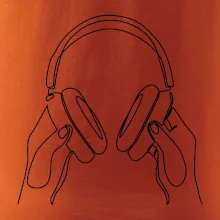 Sluchátka  jedním tahem