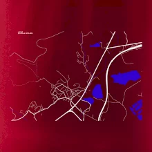 Chlumec 403 39 mapa s vodními toky