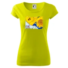 Ukrajina slunečnice a kroj