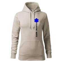 Hvězda života - vlastní nápis vpředu a vzadu