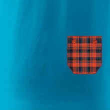 Flanelové triko červené