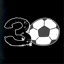Fotbal kulaté narozeniny 30