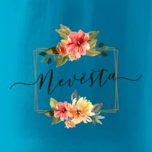 Nevěsta čtverec oranžový