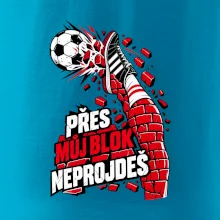 Nohejbalový neprostupný blok