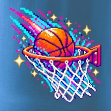 Pixel art basketbalový koš