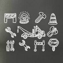 Odtahová služba - ikony