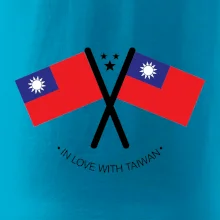In love with Taiwan - vlajky