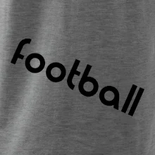 FOOTBALL nápis šikmo FOOTBALL nápis šikmo
