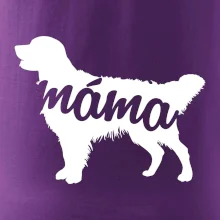 Zlatý retrívr máma obrys