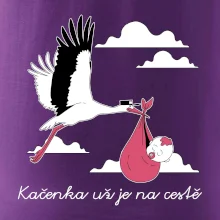 Holčička už je na cestě - Vaše jméno