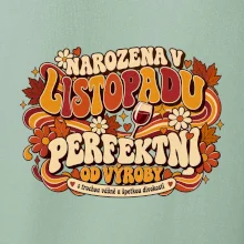 Narozena v listopadu perfektní od výroby retro