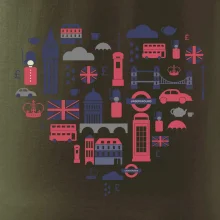 Anglie symboly srdce