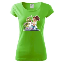 Chemik a dinosaurus - Holka