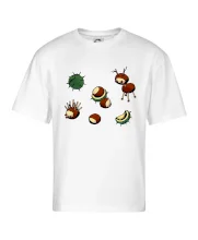 Kaštanová zvířátka - obdelník