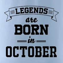 Legends are born in October