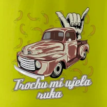 Trochu mi ujela ruka