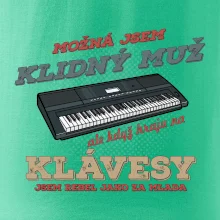 Klávesy klidný muž