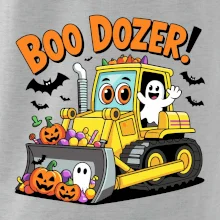 Halloweenský boo dozer