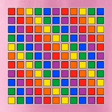 LGBT duhový čtverec