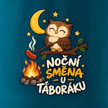 Noční směna u táboráku