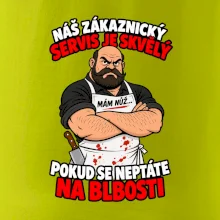 Řezník skvělý zákaznický servis