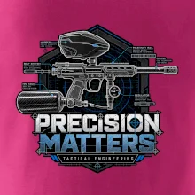 Technický nákres precision matters paintball