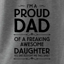 Proud Dad Daughter