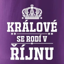 Králové se rodí v řijnu
