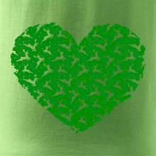 Vánoční jeleni v srdci