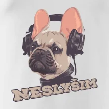 Francouzský buldoček neslyším