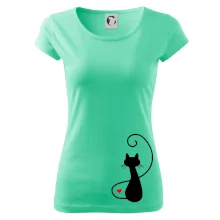 Zamilovaná kočka zpředu