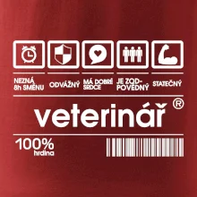 Čárový kód - Veterinář