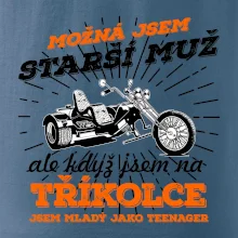 Možná jsem starší muž - tříkolka