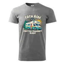 Táta řídí zbytek posádky radí rodinný karavan