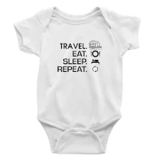 Eat sleep travel - Malý přívěs