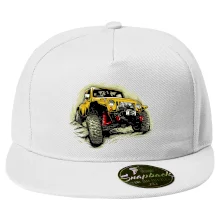 Žlutý offroad s navijákem