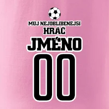 Můj nejoblíbenější hráč - Vaše jméno a číslo