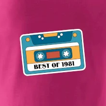 Narozeniny kazeta Best of 1981