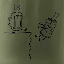 Pivo narozeniny - útes 18 let