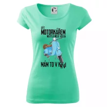 Být motorkářem nebyla moje volba skútr