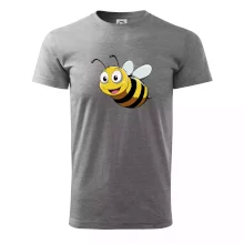 Parové triko - Včela a květina