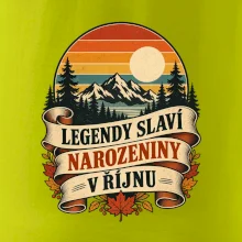 Legendy slaví narozeniny v říjnu